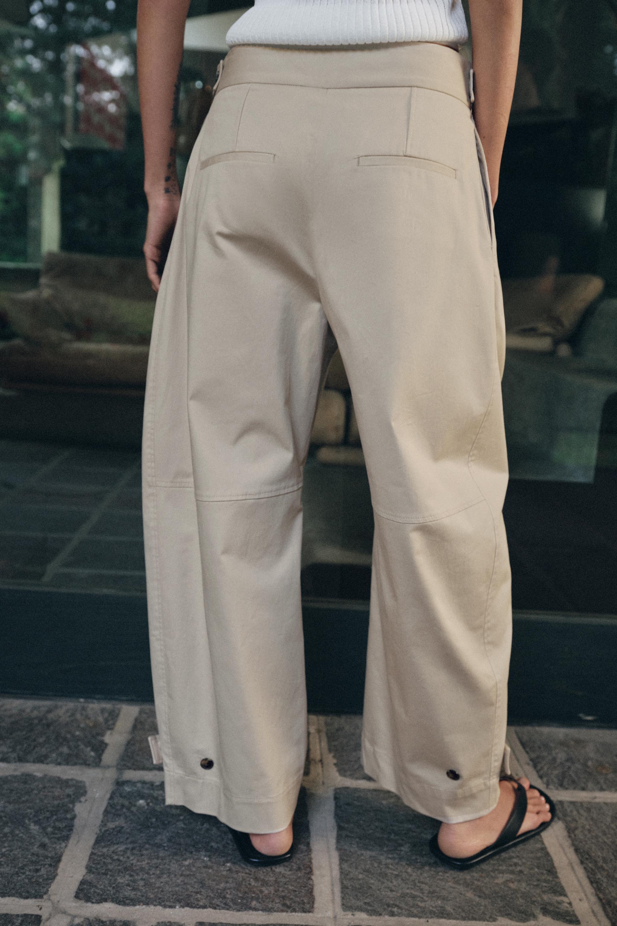 PANTALON CHINO À PASSANTS ZW COLLECTION